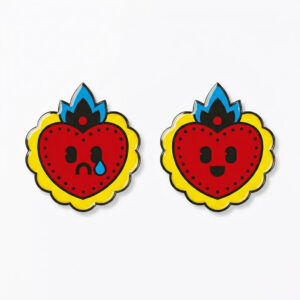 Broches niquelados (En notas del pedido indicar el modelo)